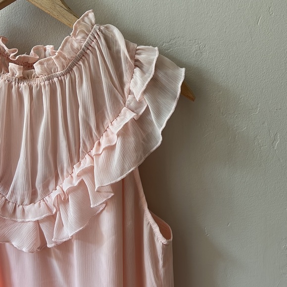 Layered & ruffled sleeveless blouse US Women’s size L - Picture 6 of 12